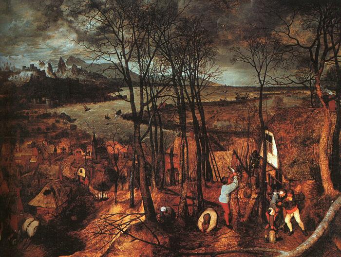 Gloomy Day gfh, BRUEGEL, Pieter the Elder